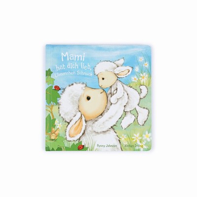 Jellycat Mami Hat Dich Lieb, Lämmchen Schnuck Buch Boeken | QT8046137